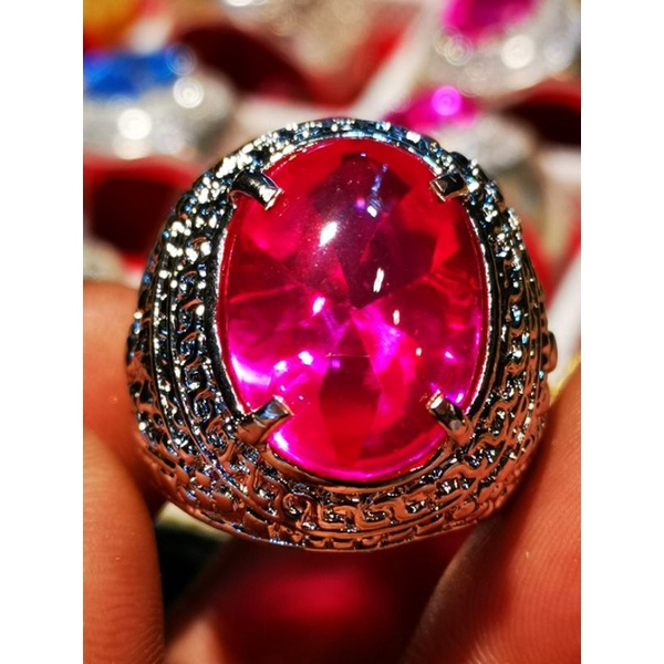 Batu permata ruby siam Bangkok super jumbo