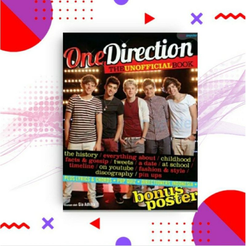 one direction the onofficial book free postes