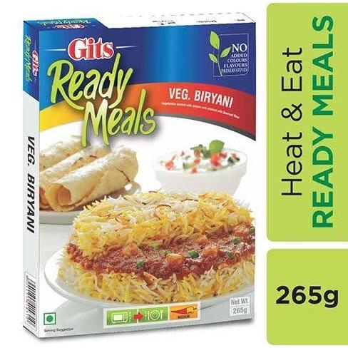 

^^^^^] Makanan India Instan Gits Veg.Biryani 265gr / Makanan Import