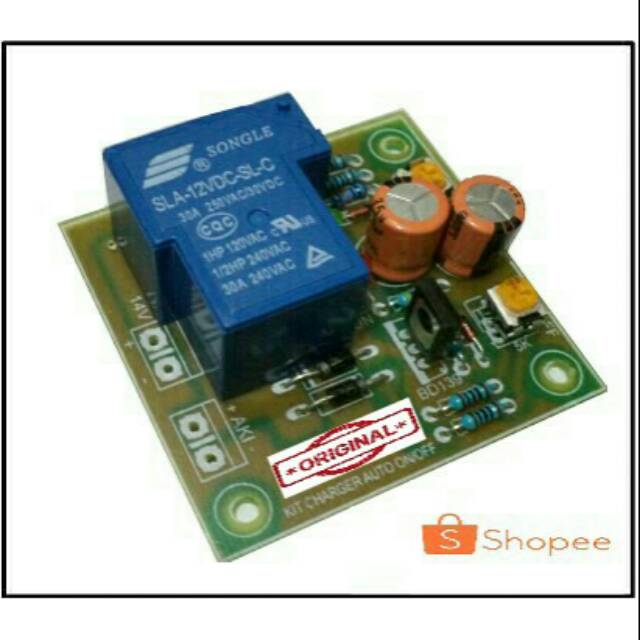 Kit Charger Accu - Cas Aki 12V Otomatis On Off