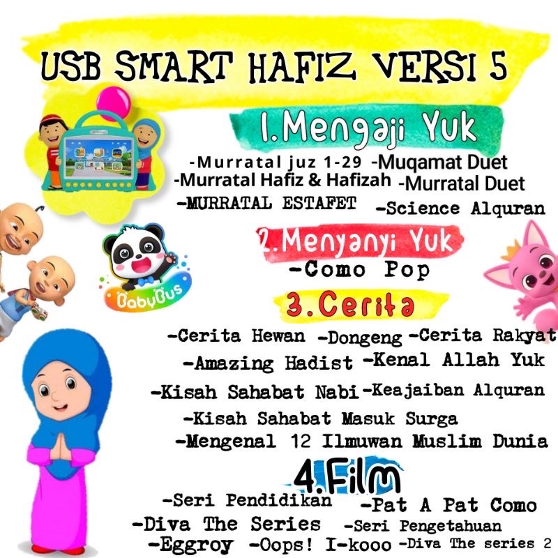 SMART HAFIZ USB BISA REQUEST VERSI 1 2 3 4 5 6 SMARTHAFIZ RESSA BANYAK TAMBAHAN