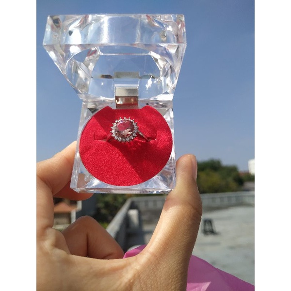 Cincin Zultanite Original Turki Silver 925