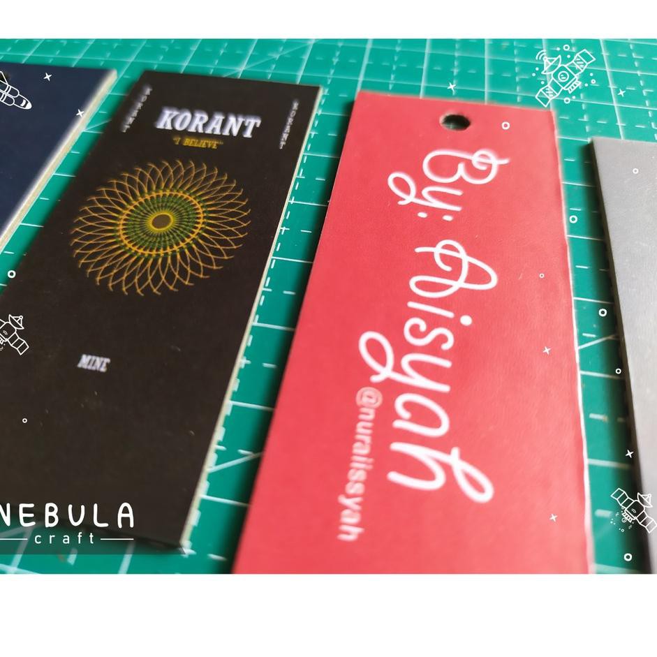 

[KODE 7] Hang Tag Tebal (Tebal 1,5mm / 900g) Untuk Warna Gelap TERMURAH..!!