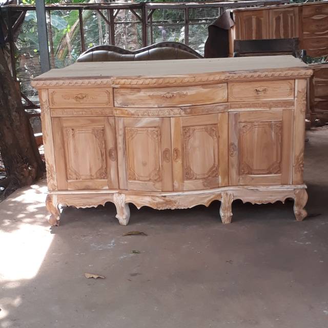 Buffet salina kayu jati