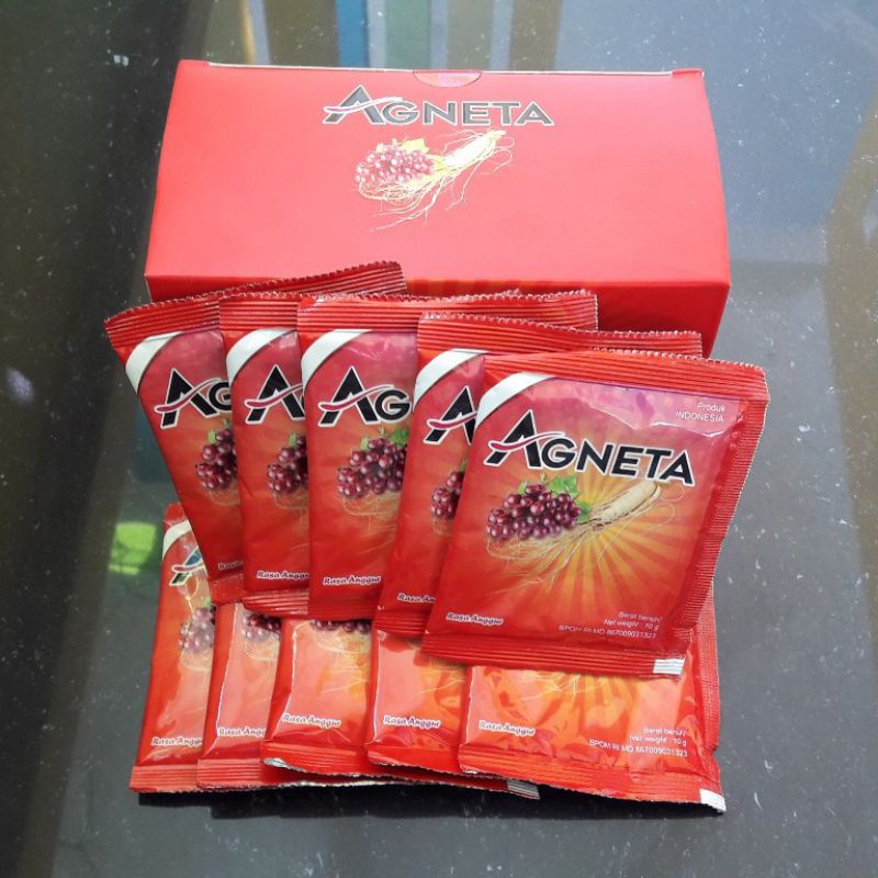 AGNETA RED WINE 1BOX ISI 25 SACHET