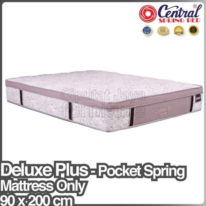 Central Deluxe Plus - Spring Bed - 90 X 200 Cm Bayugeiko