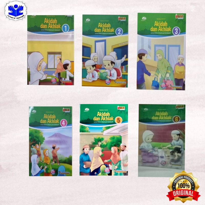 AKIDAH AKHLAK SD MI KELAS 1 2 3 4 5 6 AQILA / KMA 183 ED.REVISI