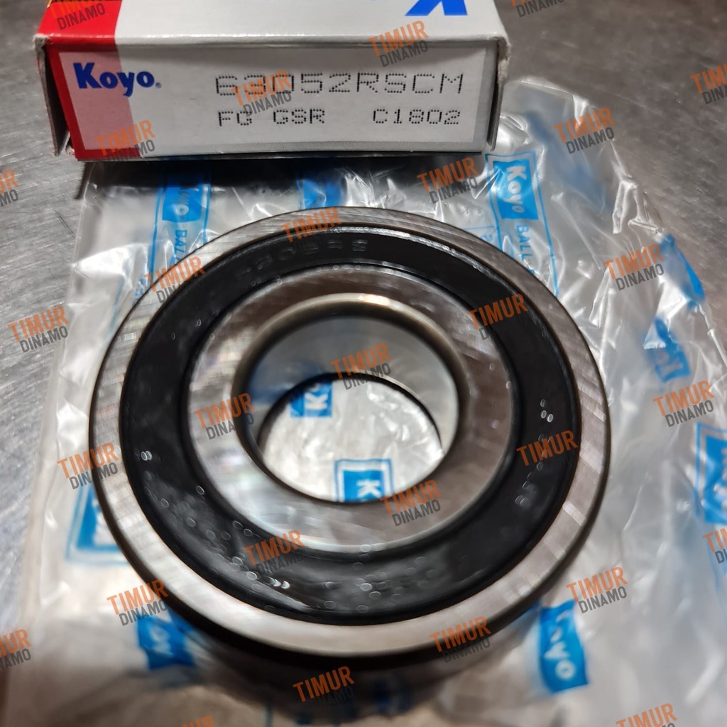 Bearing Bering Lahar KOYO 6305 2RS Tutup Karet JAPAN ASLI