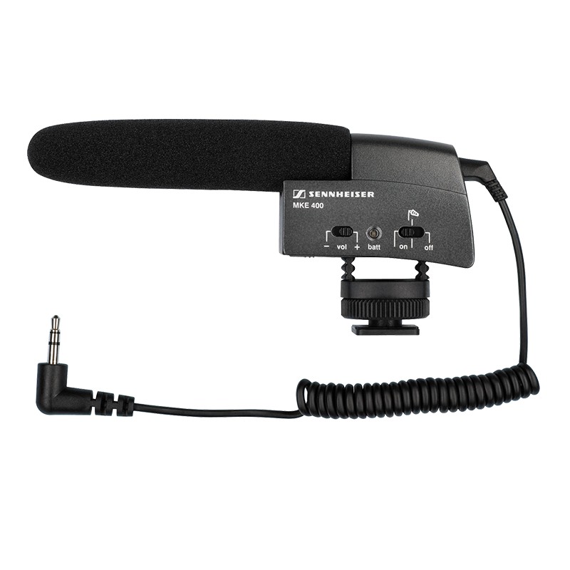 Sennheiser Mke 400 Video Recording Compact Shotgun Microphone Shopee Indonesia