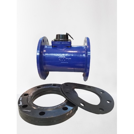 Water Meter 8&quot; DKI Oneset Flange + Karet