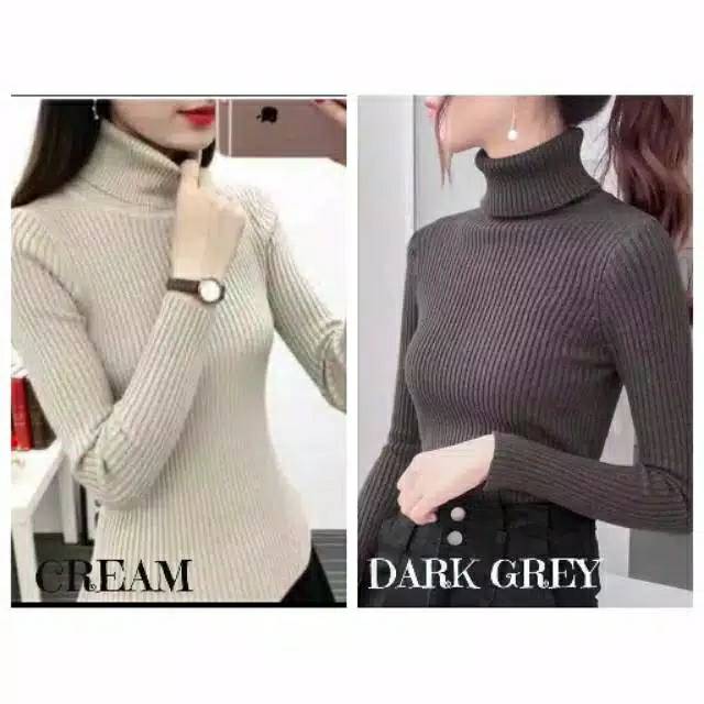 TERMURAH!!! NEW PRETTY TURTLENECK