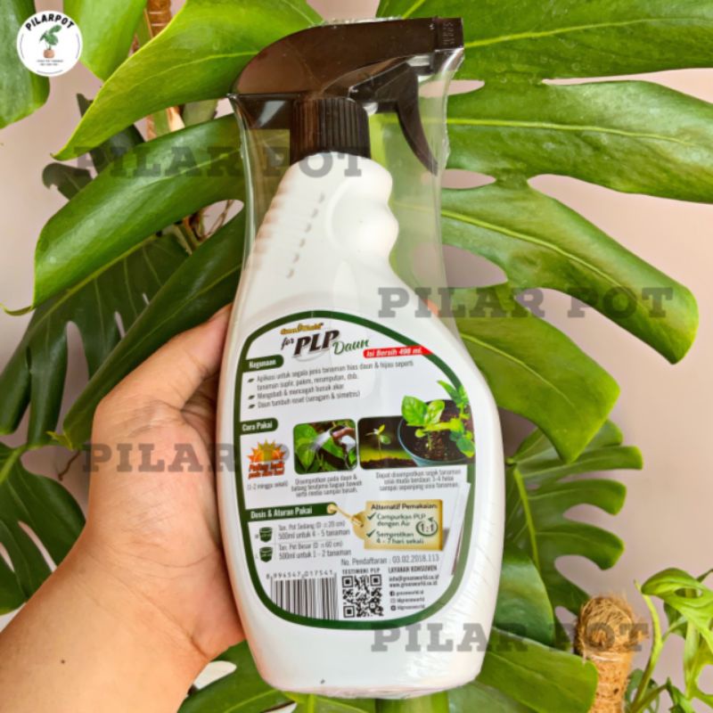 PUPUK CAIR PLP DAUN 498 ML LANGSUNG PAKAI - PLP DAUN SIAP PAKAI