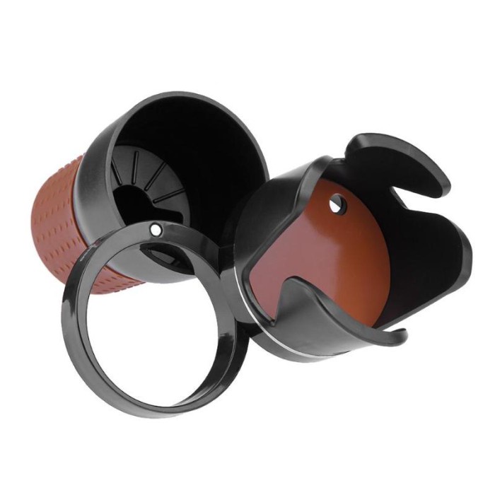 5in1 Car Cup Phone Holder Extender Tempat Gelas Tambahan Koin Mobil