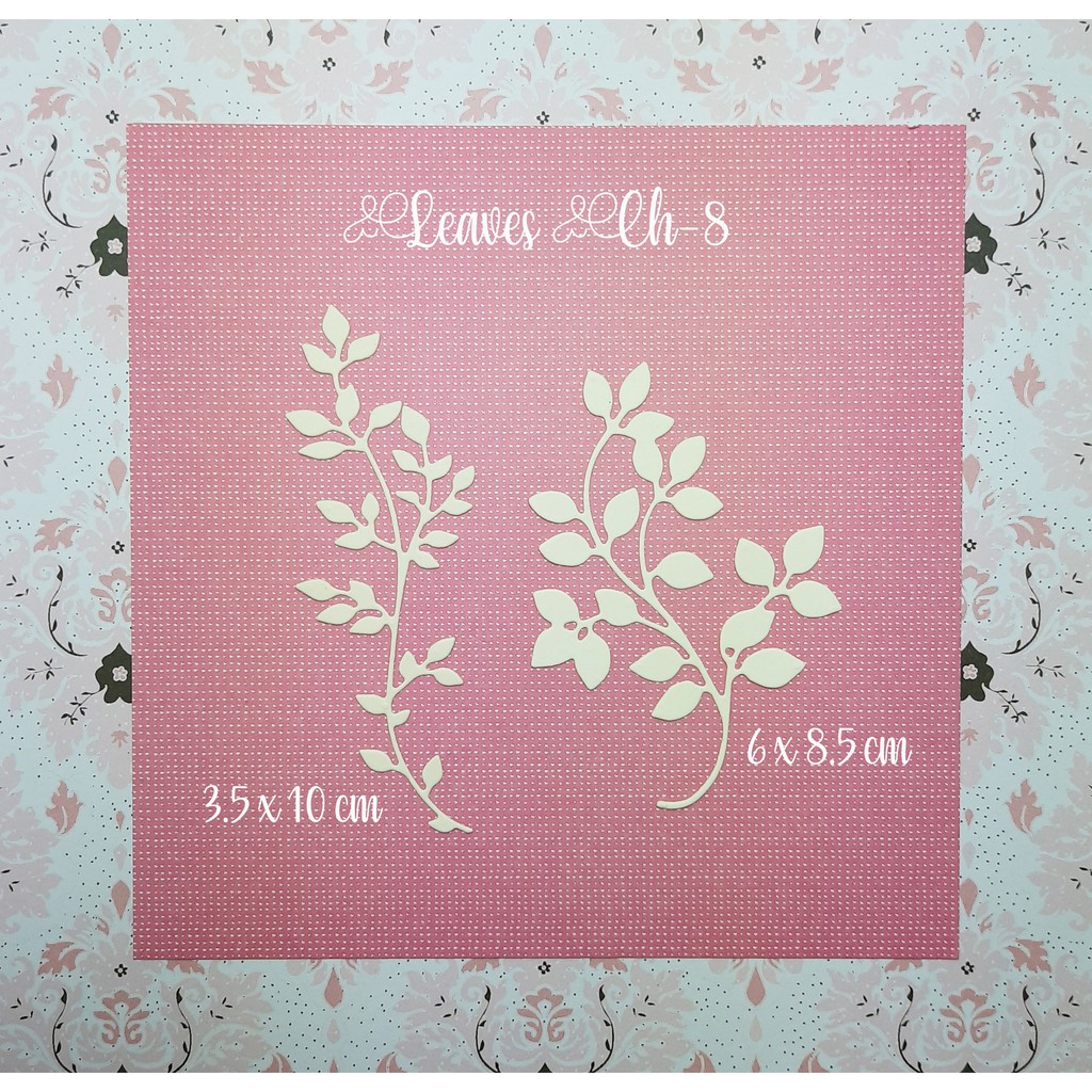 

LEAVES CH #8 - Bahan Scrapbook Daun Kertas