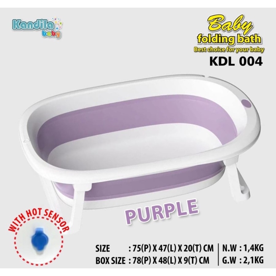 Makassar - Bak Mandi Bayi Lipat/Kandila Folding Bath/Baby Bath Tub Seperti Karibu - KDL002 KDL004