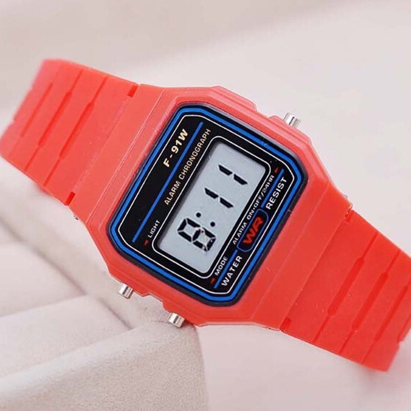 Jam tangan Anak Digital jelly mural Q Q QNQ S1014