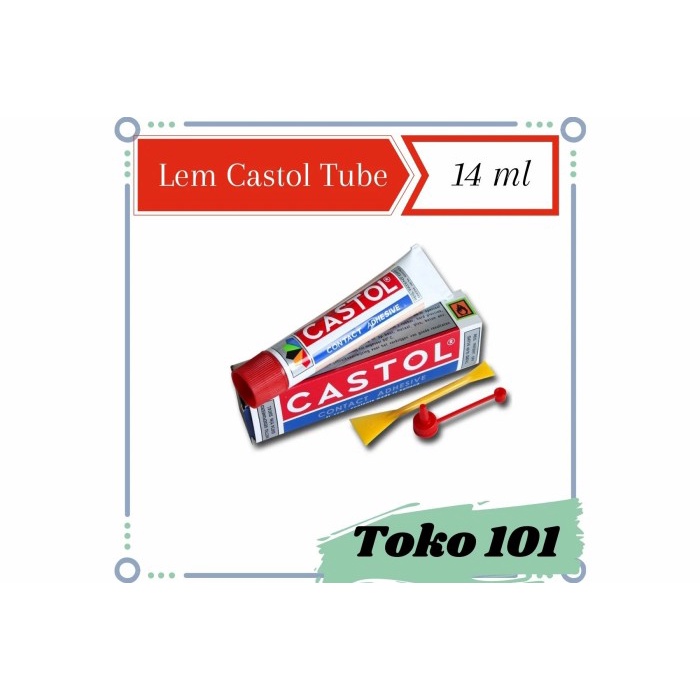 

Lem Castol Contact Adhesive Tube Mini 21cc