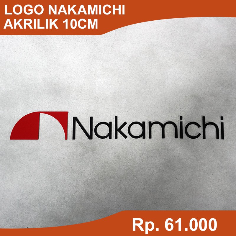 NAKAMICHI Logo Akrilik / Logo Nakamichi akrilik