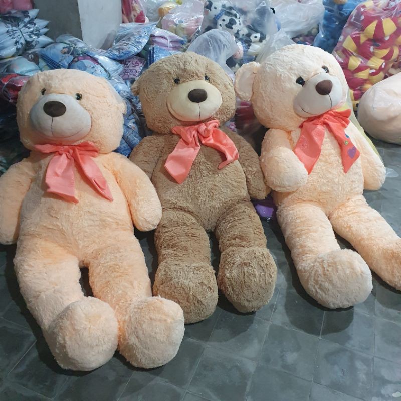 TEDDY BEAR JUMBO 160cm CREAM