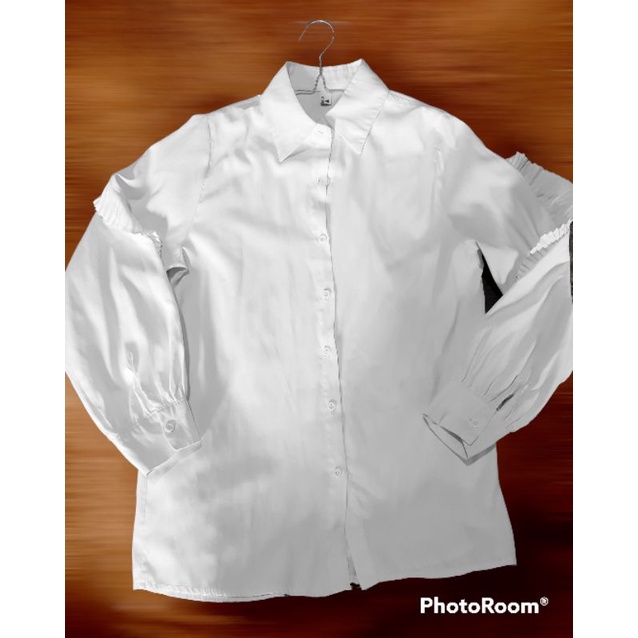 preloved kemeja putih mayoutfit