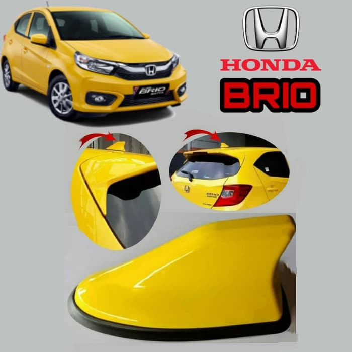 Shark Fin Antena Honda Brio Yellow