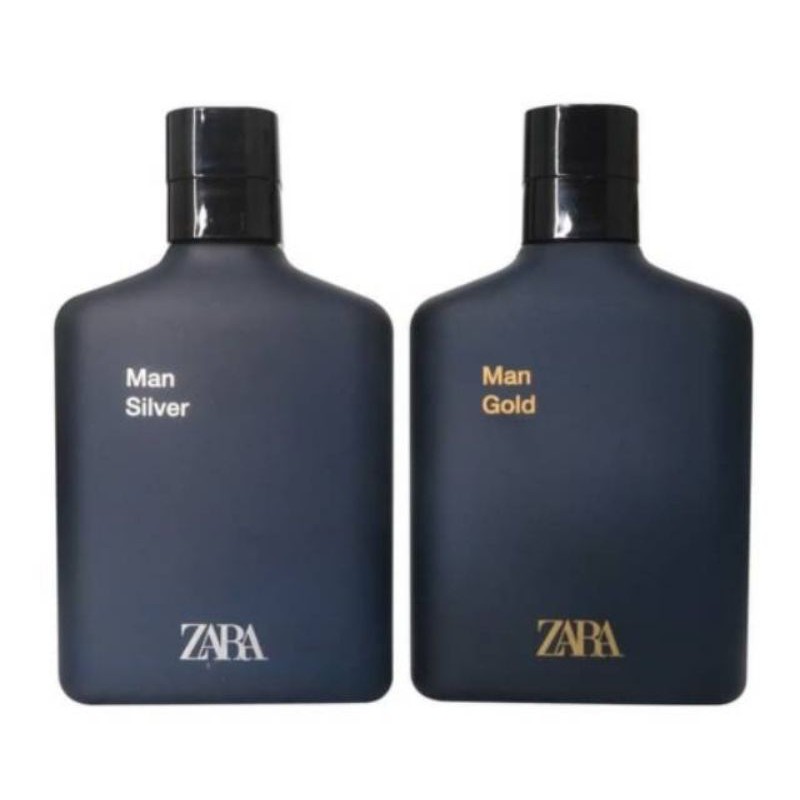 Parfum Original Zara Man Silver + Zara Man Gold 100 ml - Parfum Pria