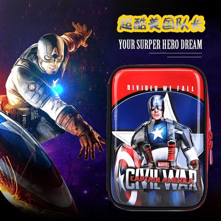 

KDDJTF72029-captain.a Tas Alat Tulis Anak Serbaguna (Bisa untuk Tab) Import