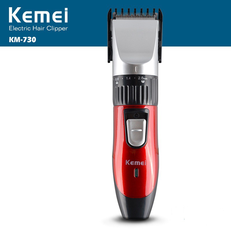 Alat Cukur Atau Cukuran KEMEI KM-730 Rechargeable Wireless Hair Clipper Professional Shaver