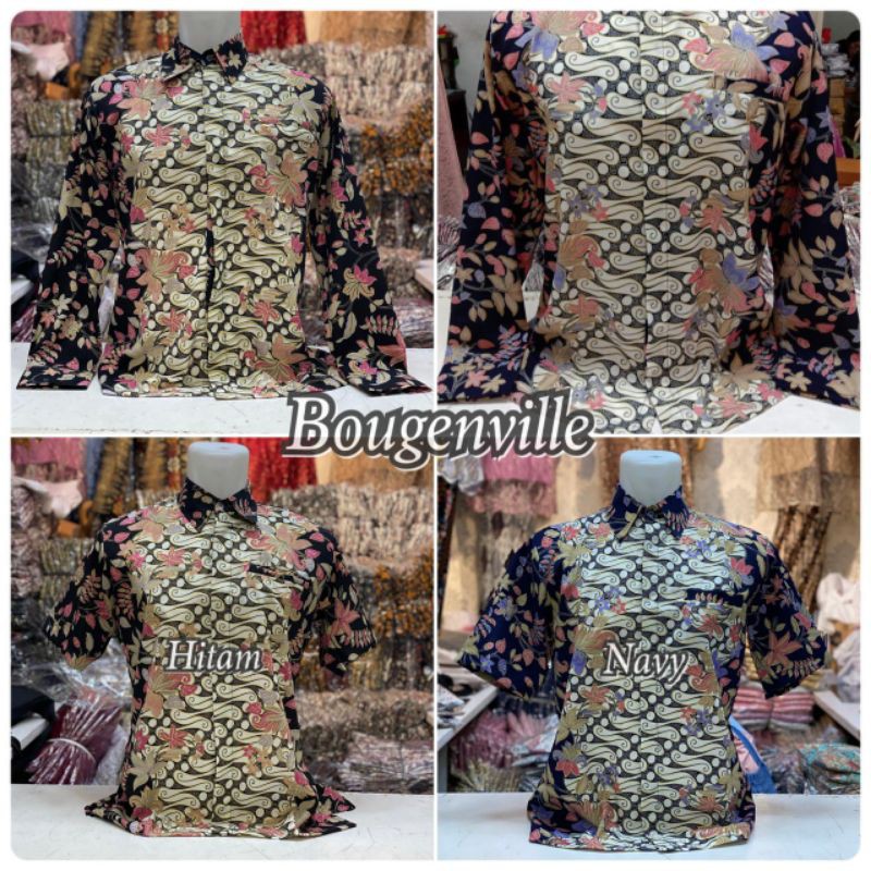 KEMEJA BATIK MODERN - KEMEJA BATIK KEBAYA - KEMEJA KEKINIAN - KEMEJA BATIK TERMURAH