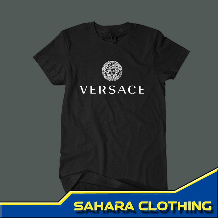Kaos Versace Pria Wanita Dewasa Dengan Cotton Combed 30s Premium