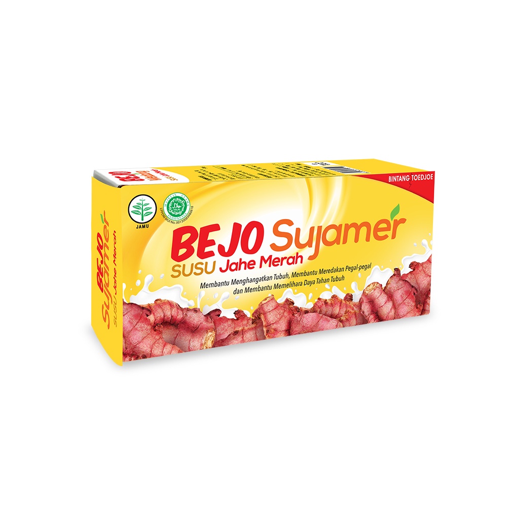 Bejo Susu Jahe Merah 5 x 10.5g sujamer per box