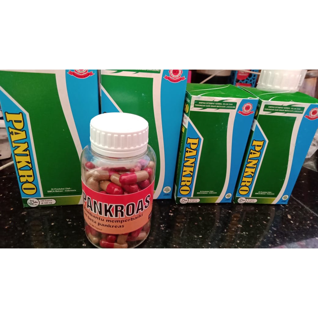 PANKROAS MERAH KECIL ISI 90 HERBAL PANKREAS