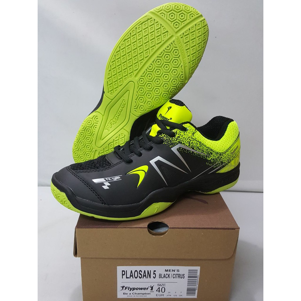 ORIGINAL Sepatu Badminton Anak Flypower Plaosan 5 Kids