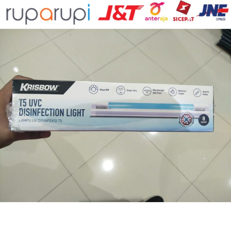 Krisbow Lampu UV Disinfektan 30 Cm T5