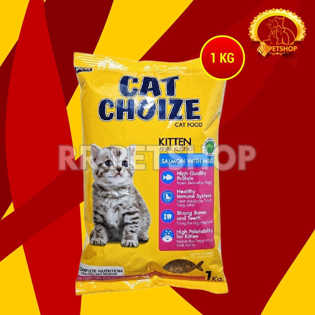 Makanan Anak Kucing Murah Cat Food Cat Choize Kitten 1 KG