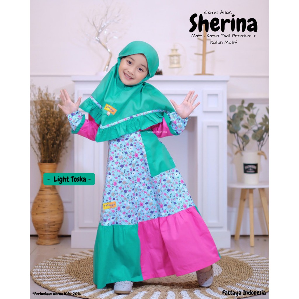 

GAMIS ANAK FATTAYA TERBARU MODEL SHERINA, GAMIS ANAK LUCU