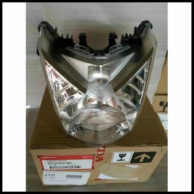 Reflektor Kaca Lampu Depan Beat Fi 2013-2015 Ori/Original Ahm