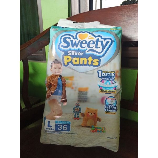 Sweety Silver Pants L36