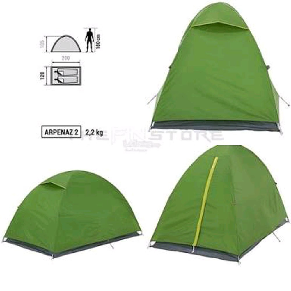 Tenda Camping Gunung Quechua Arpenaz 2 Murah Shopee Indonesia