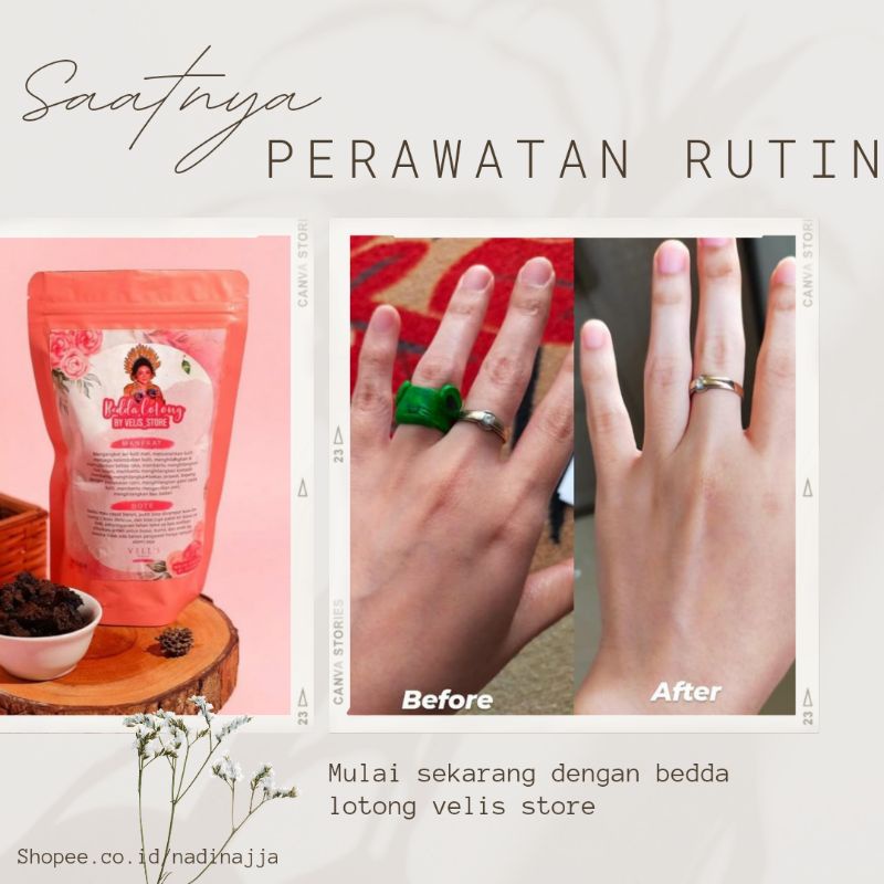 [ READY STOK ] LULUR BEDAK LOTONG BEDDA LOTONG VELIS BY VELLS BEAUTY BEDA LOTONG