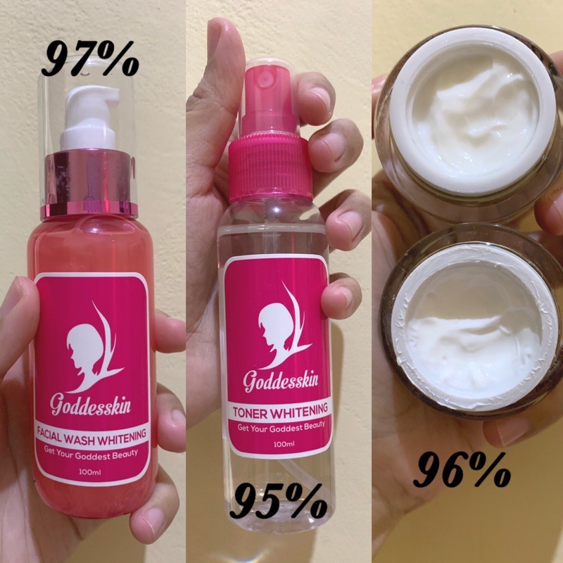 Goddesskin Whitening Klinik Athena Original - Krim pemutih aman dari dr. Ricard athena