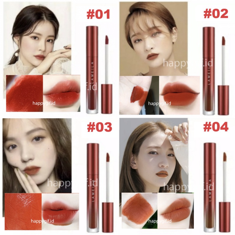 LAMEILA RED EDITION Lipstick Matte Lip Glaze Lipstik LA057 2026