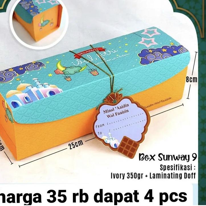 

Paling Baru ✪ BOX SUNWAY 9 - DUS LEBARAN (1 SET = 4 PCS)#