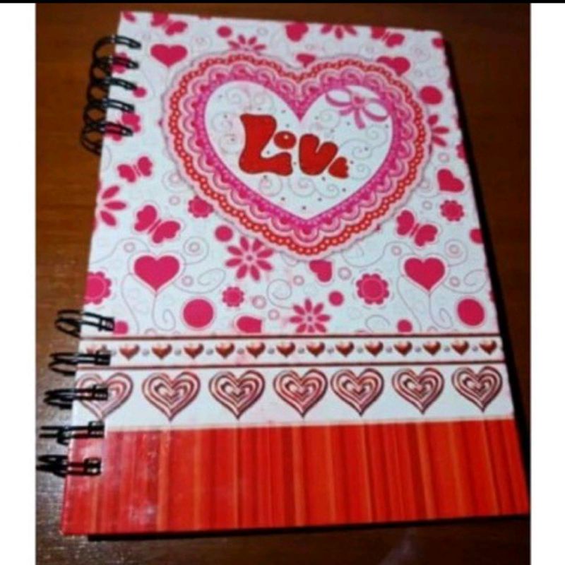 

Buku notebook binder love