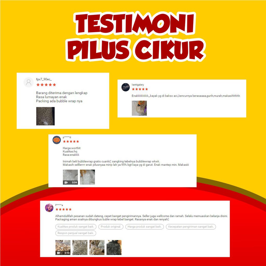 

2Xbtygneal Sakha Snack ) Pilus Cikur Netto 1Kg / Toping Baso Aci / Camilan / Asli Garut / Toping