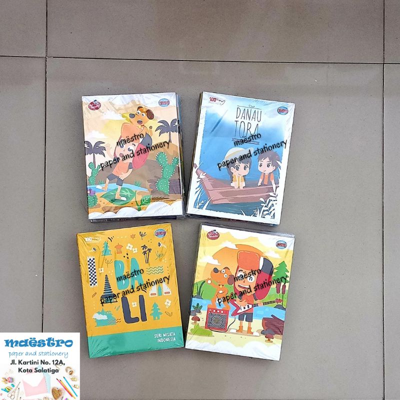 

Buku Tulis Sidu 58 Karakter / Note book 58 / Buku Catatan 58 Karakter