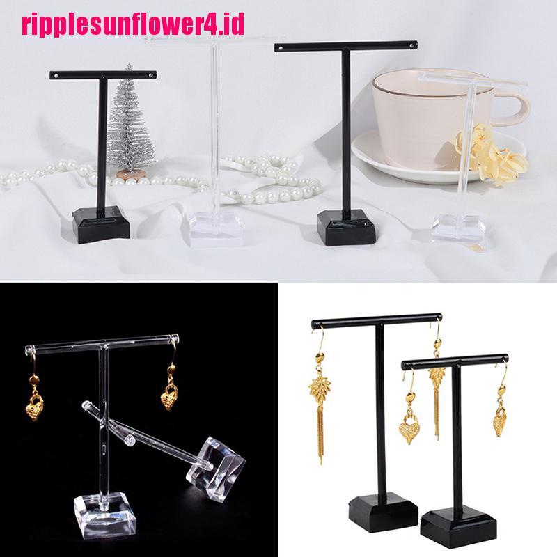 2pcs Stand Holder Display Perhiasan Anting Bahan Akrilik