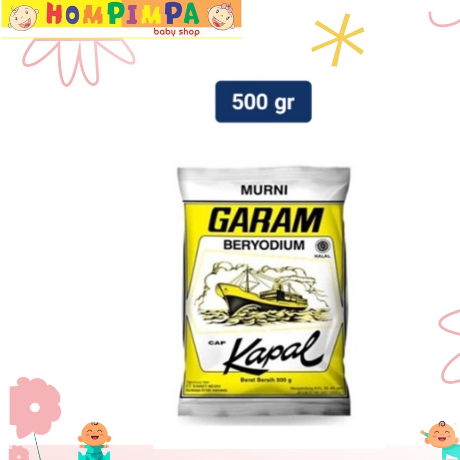 

Cap Kapal Garam Beryodium 500 gr