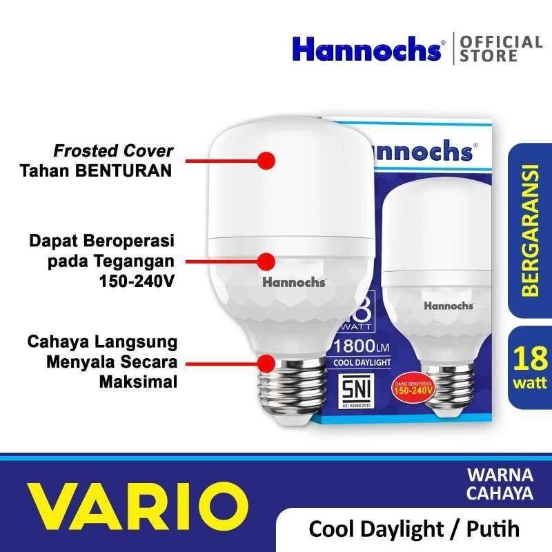 Lampu LED Hannochs VARIO LED Bulb Bohlam 18 Watt