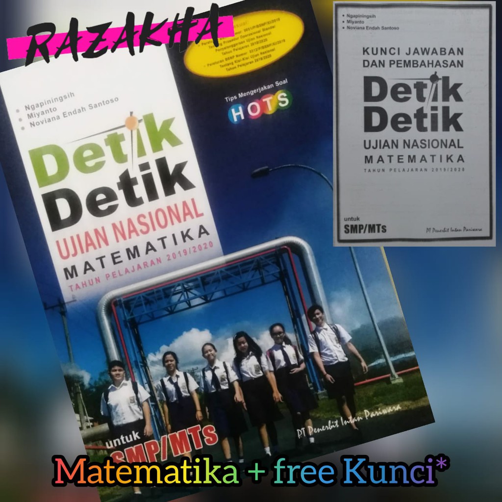 47+ Kunci Jawaban Detik Detik 2020 Matematika Sd Pics